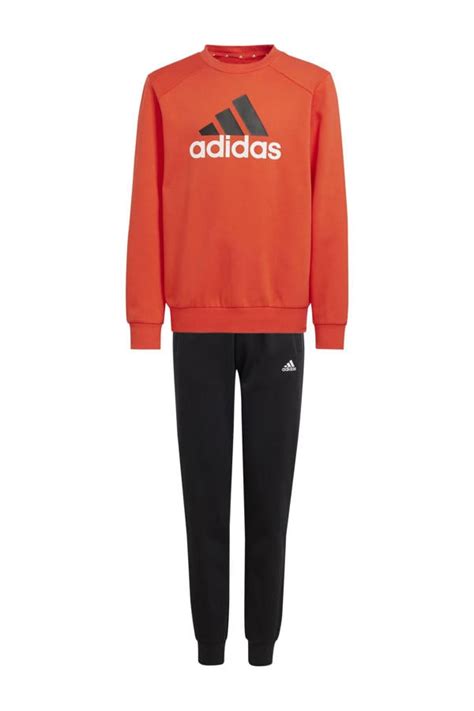 adidas rood sweater jongen|Kindertrainingspakken.